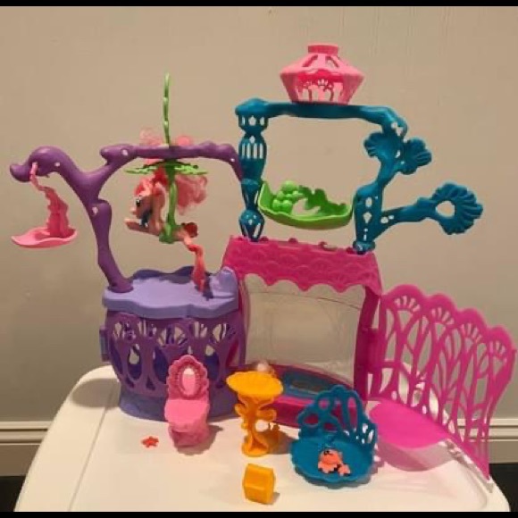 my little pony mermaid castle